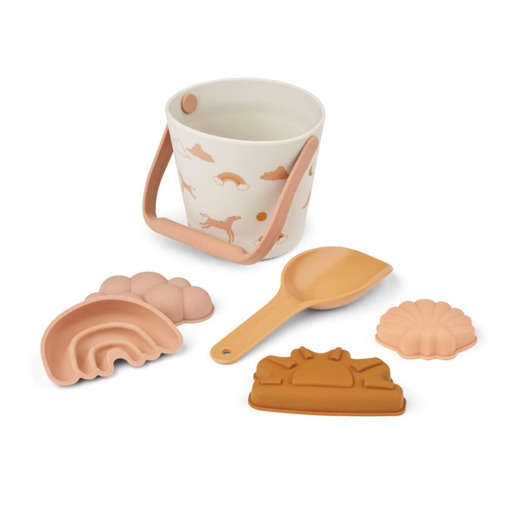 Terrakleurige strandspeelset